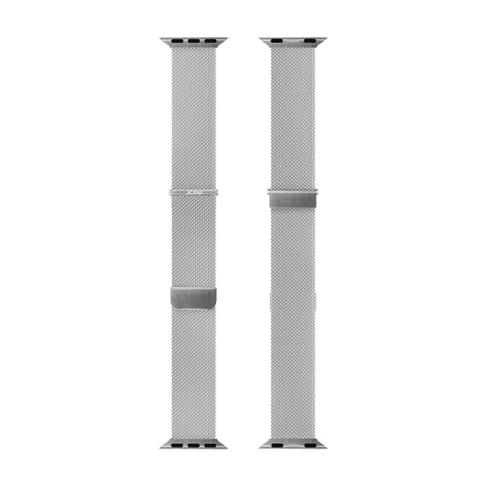 JCPal FlexMesh Apple Watch Band (Silver) Large