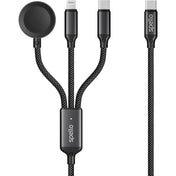 Spello 3in1 Cable USB-C to USB-C, Lightning & Apple Watch 1.2m