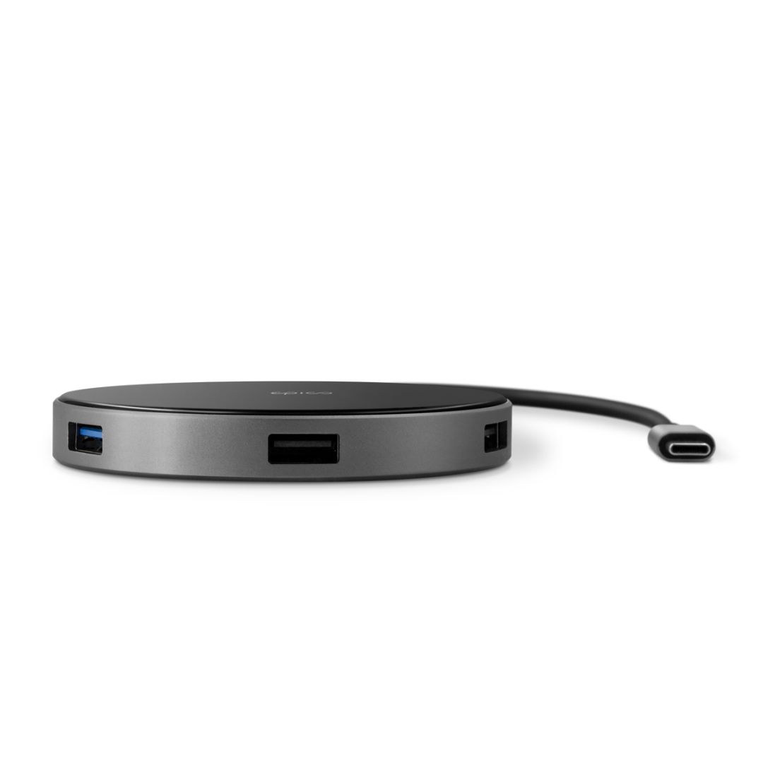 Epico Wireless Charging Hub in Black