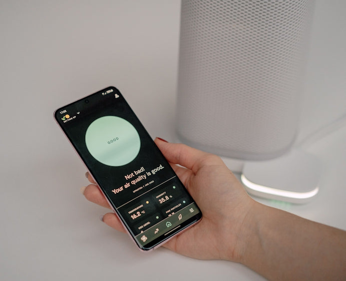 Vitesy  Eteria: Compact Air Purifier