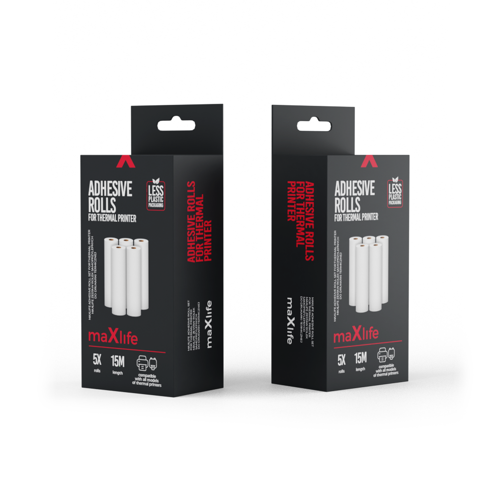 Maxlife roll set for thermal printer