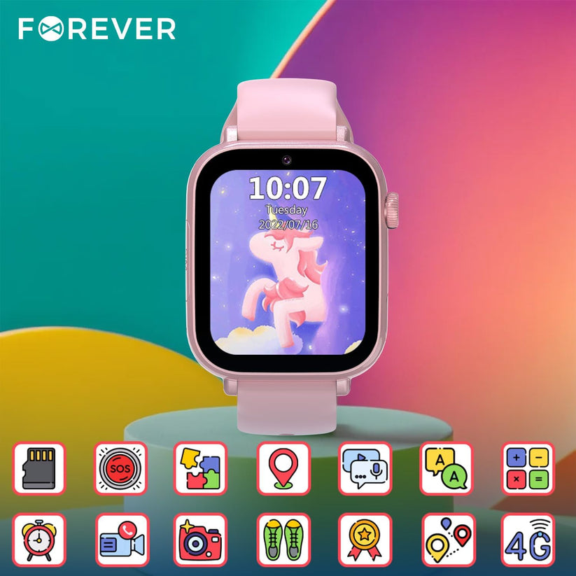 FOREVER Look Me! 3 KW-520 Smartwatch GPS WiFi 4G for Kids