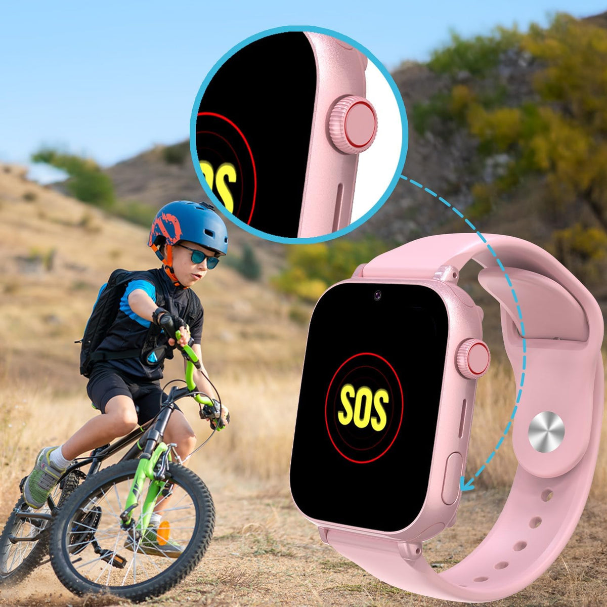 FOREVER Look Me! 3 KW-520 Smartwatch GPS WiFi 4G for Kids