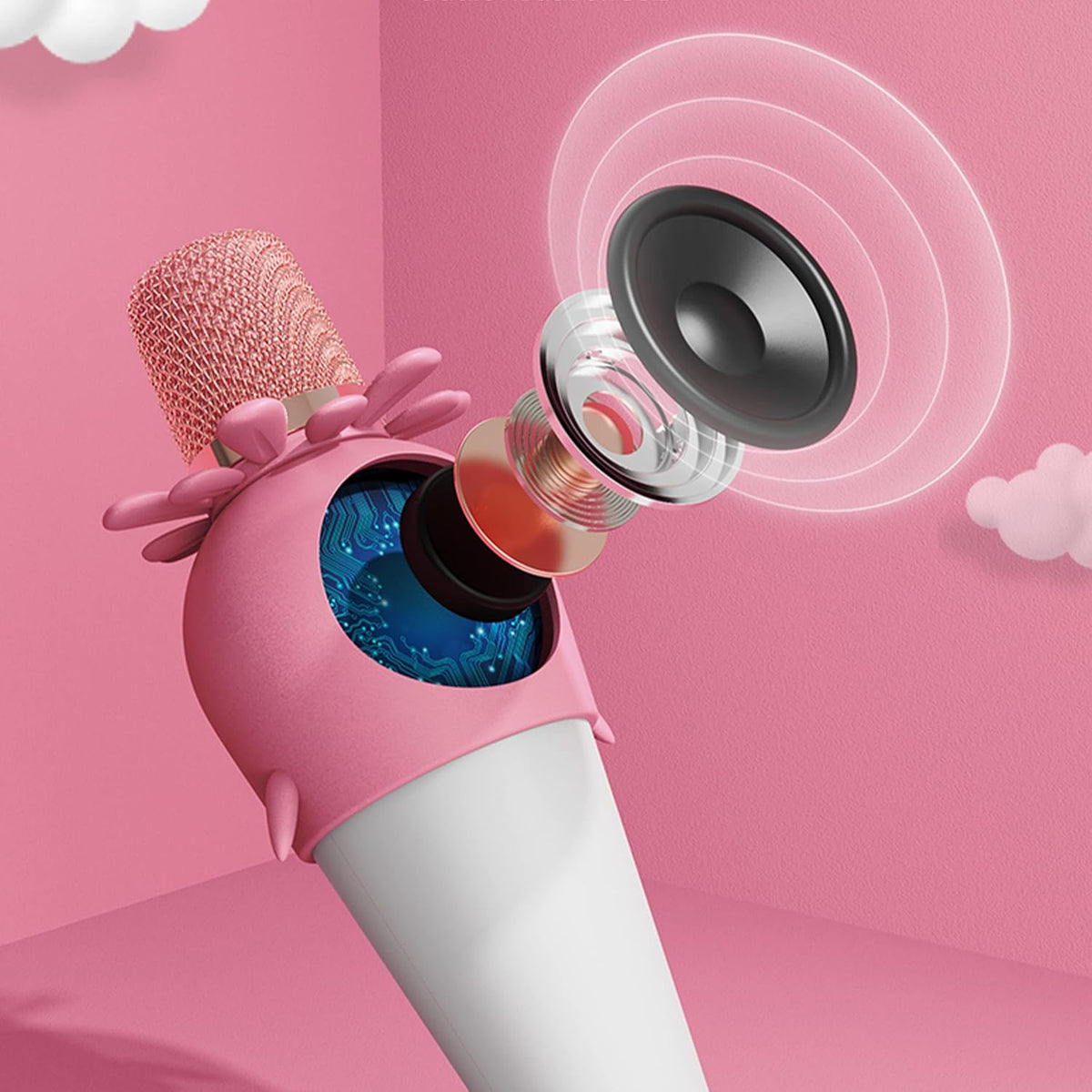 Forever  Microphone with Bluetooth Speaker AMS-200