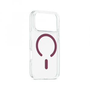Aiino Frozen Case with magnet for iPhone 18 Pro Max Burgundy