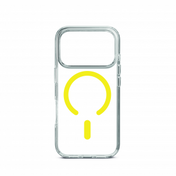 Aiino Frozen Case with magnet for iPhone 18 Pro Yellow