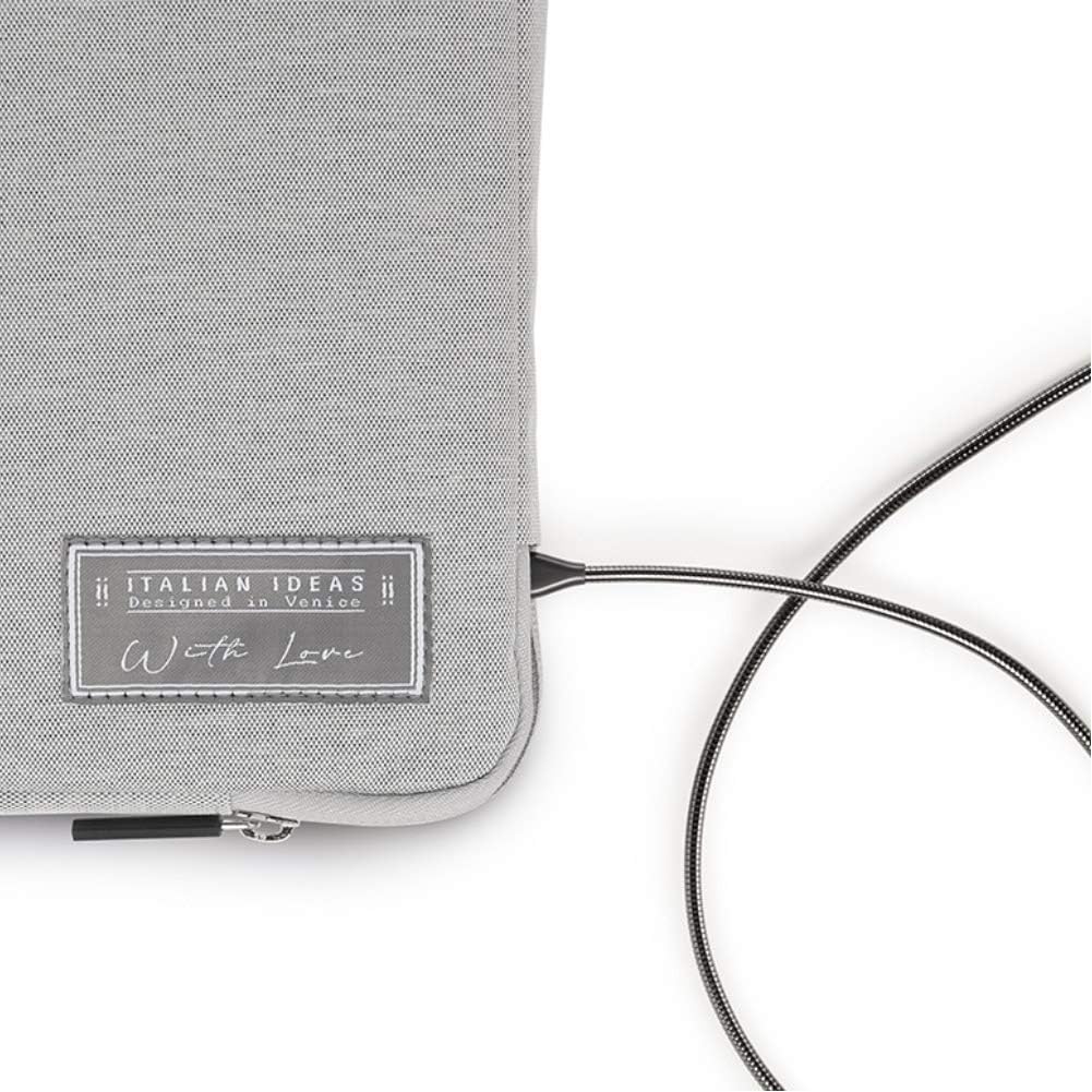 Aiino Stark Sleeve MacBook Neo, Pro 14, Air & Pro 13 - Ice Grey