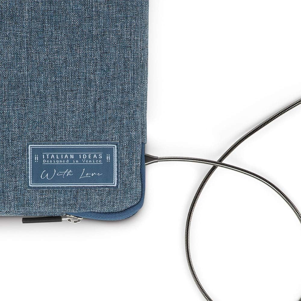 Aiino Stark Sleeve MacBook Neo, Pro 14, Air & Pro 13 - Peacock Blue