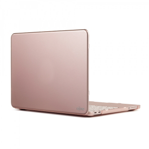 Aiino Aura semi-transparent case for MacBook Neo (2026) - Blush