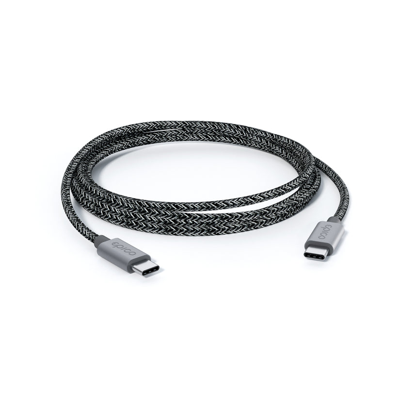 Epico Braided USB-C to USB-C Cable 2m (240W)