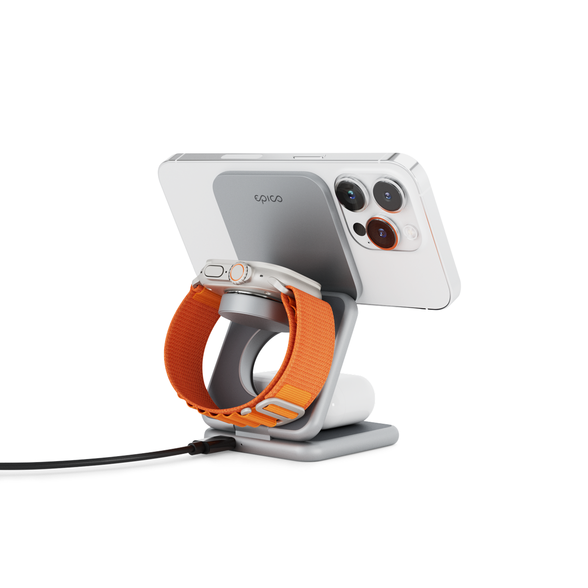 Epico Mag+ Foldable Wireless Charging Stand