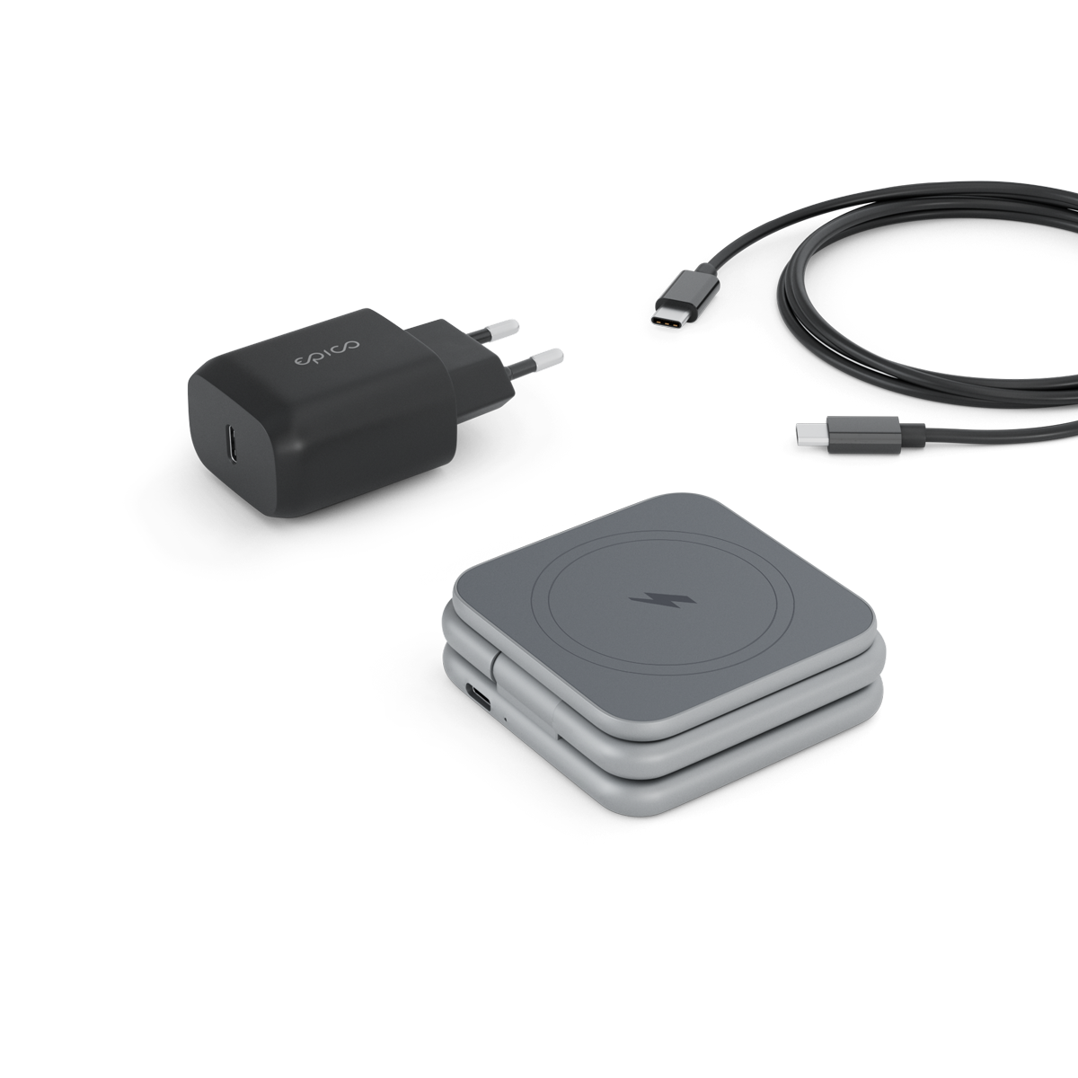 Epico Mag+ Foldable Wireless Charging Stand