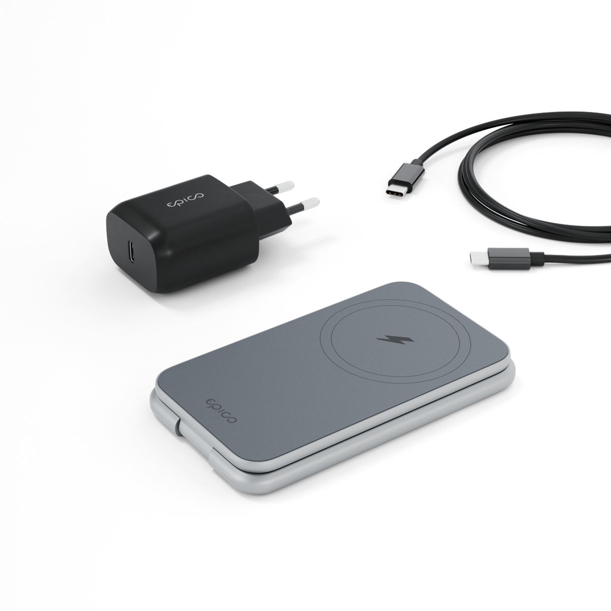 Epico Mag+ Foldable Wireless Charging Stand