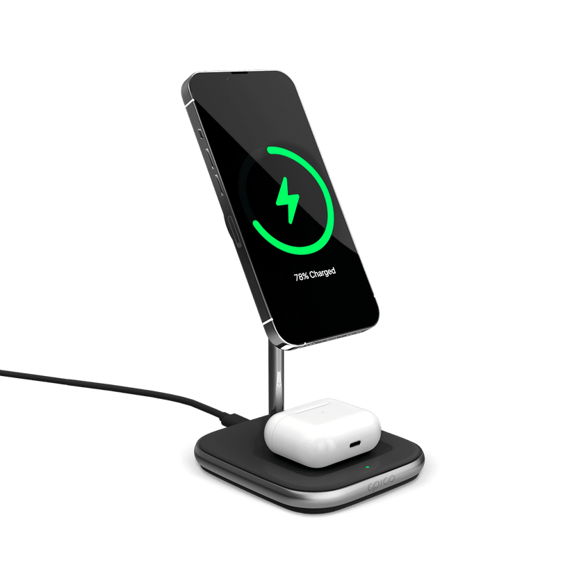 Epico 2IN1 MagSafe Wireless Charger