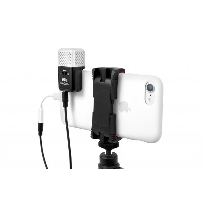 IK Multimedia iRig Mic Cast 2 ultra-compact analog microphone for iOS/Android