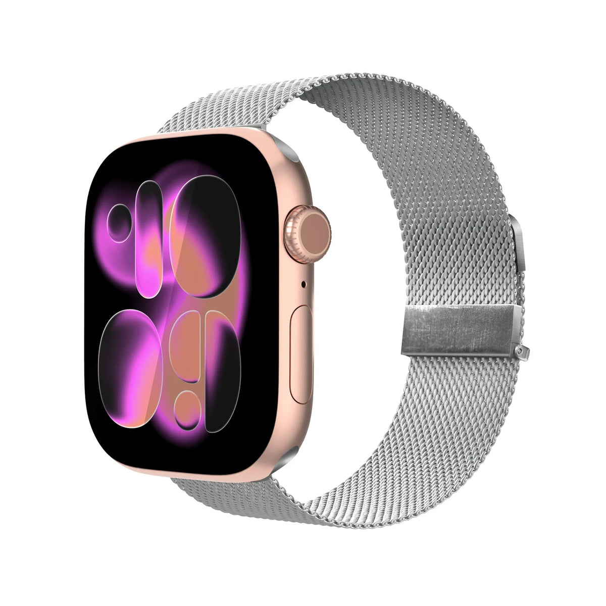 JCPal FlexMesh Apple Watch Band (Silver) Small