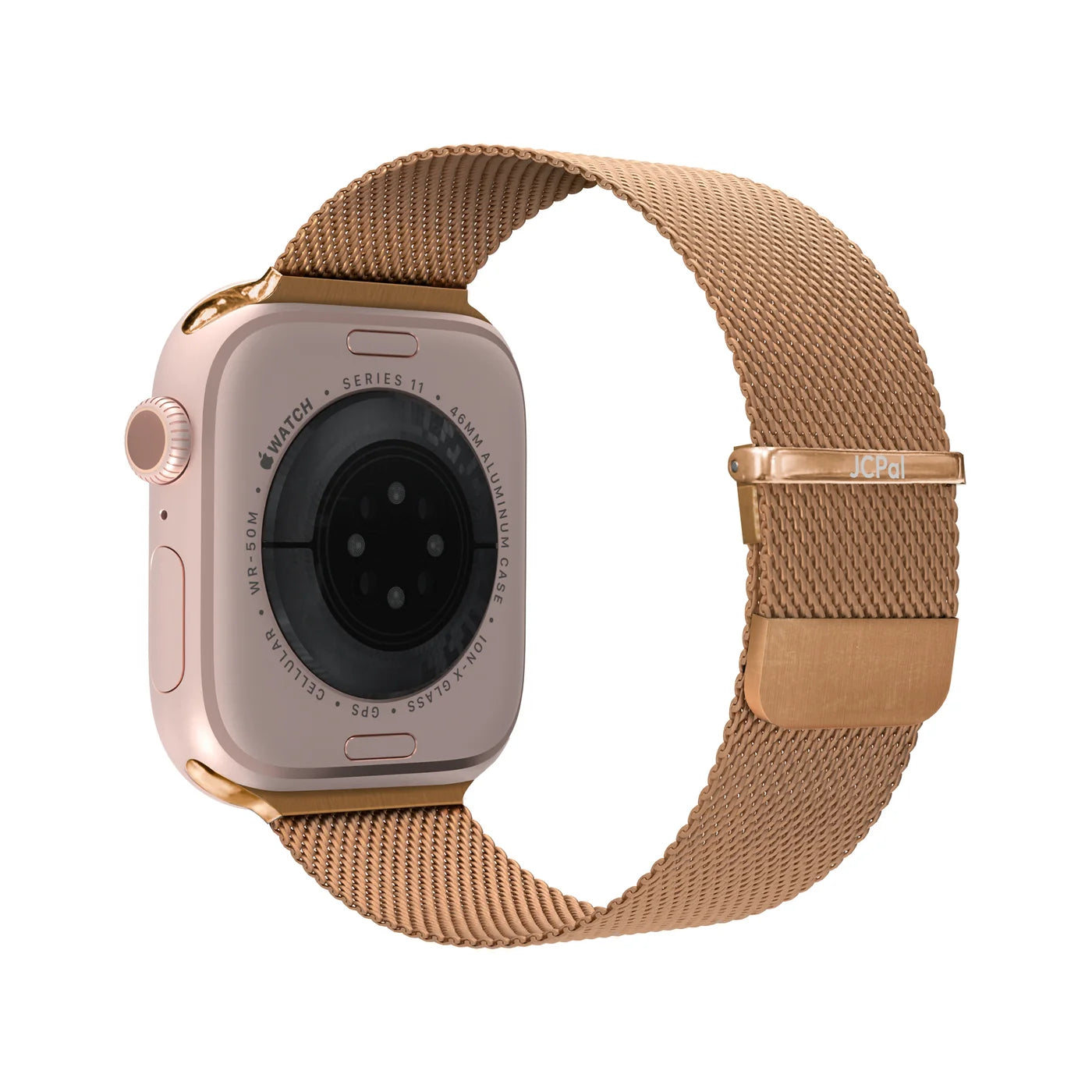 JCPal FlexMesh Apple Watch Band (Rose Gold) Large