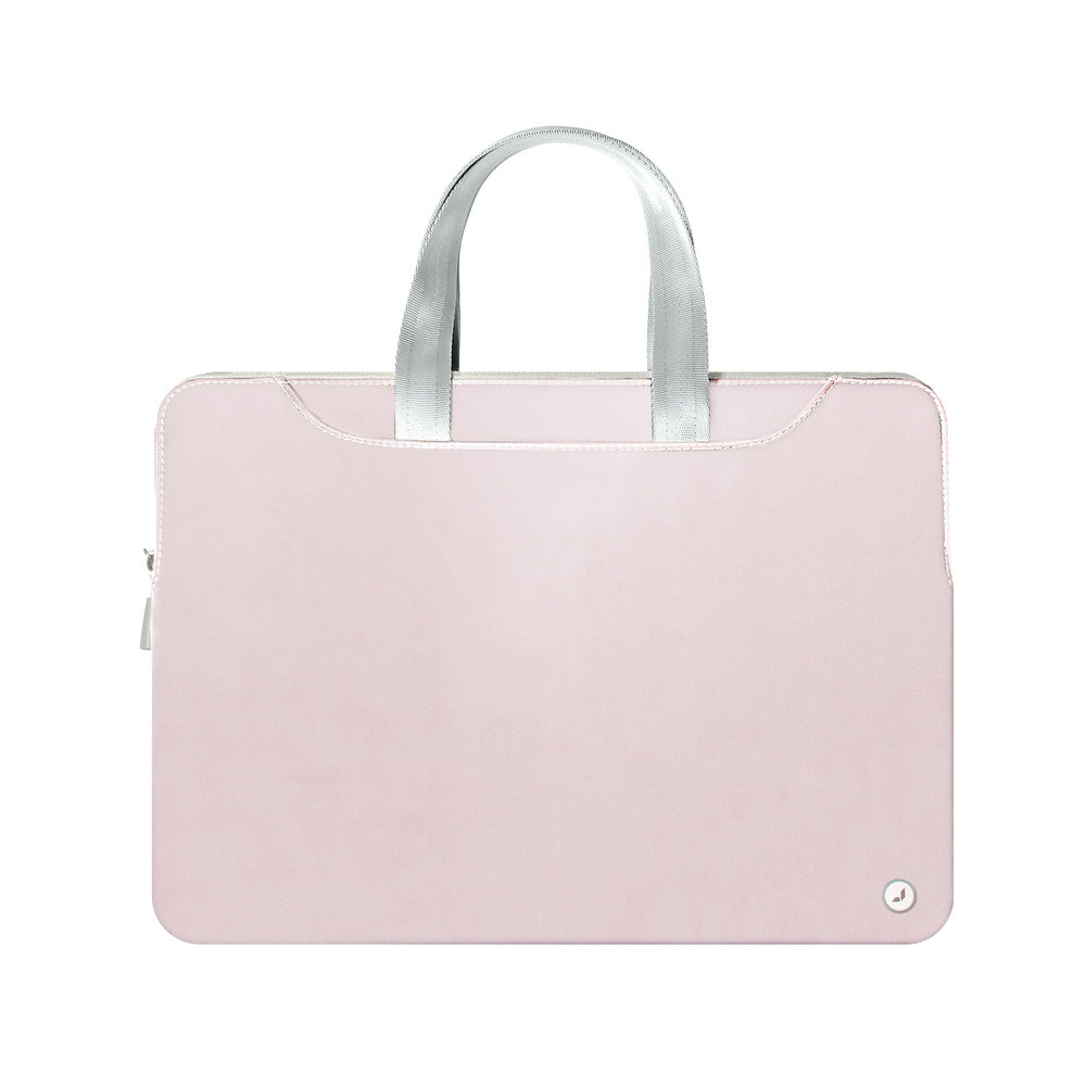 JCPal Duet Laptop Sleeve 13/14" - Chocolate/Pink