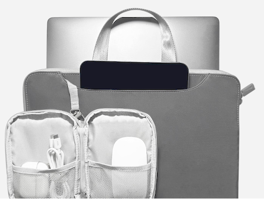 JCPaL Duet Laptop Sleeve 13/14" - Slate&Light Blue
