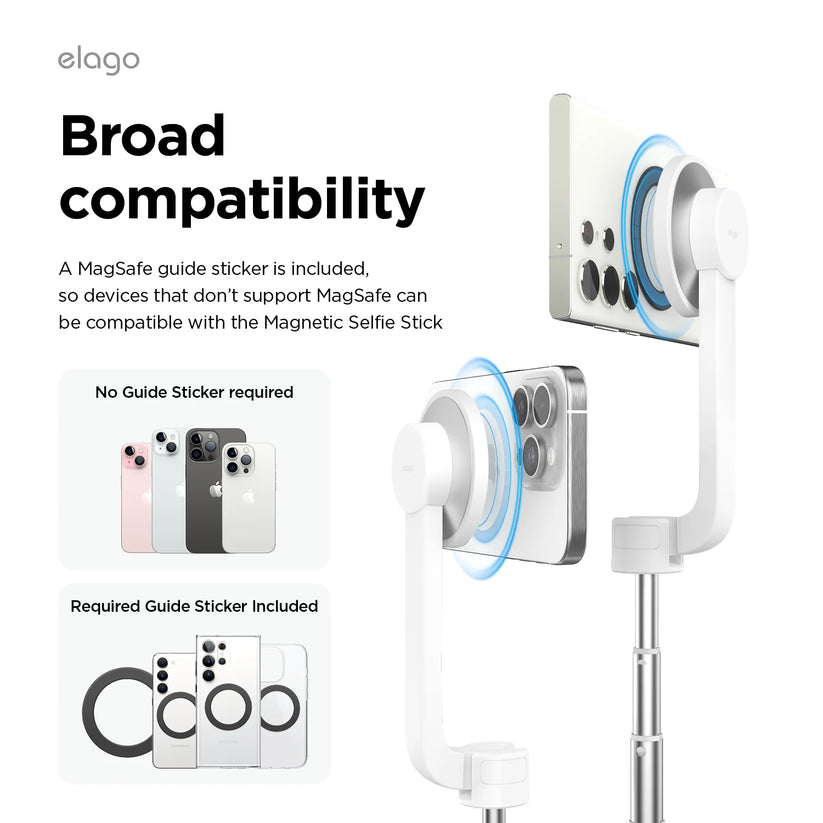 ELAGO MagSafe Bluetooth Selfie Stick/Tripod