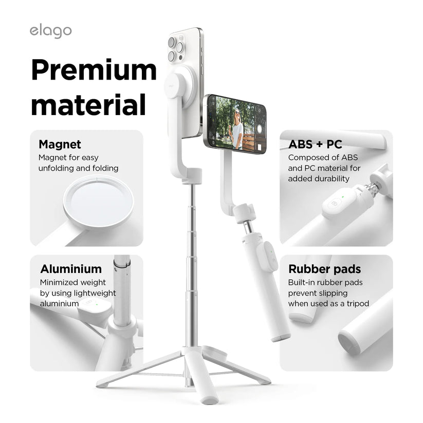 ELAGO MagSafe Bluetooth Selfie Stick/Tripod