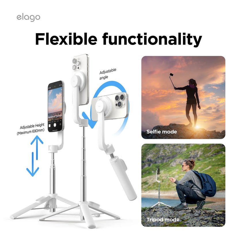ELAGO MagSafe Bluetooth Selfie Stick/Tripod