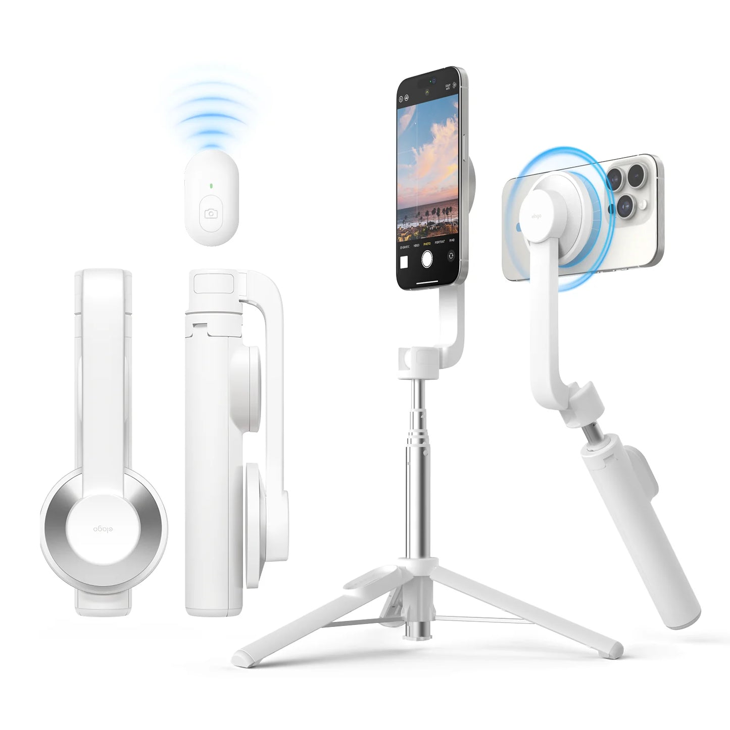 ELAGO MagSafe Bluetooth Selfie Stick/Tripod
