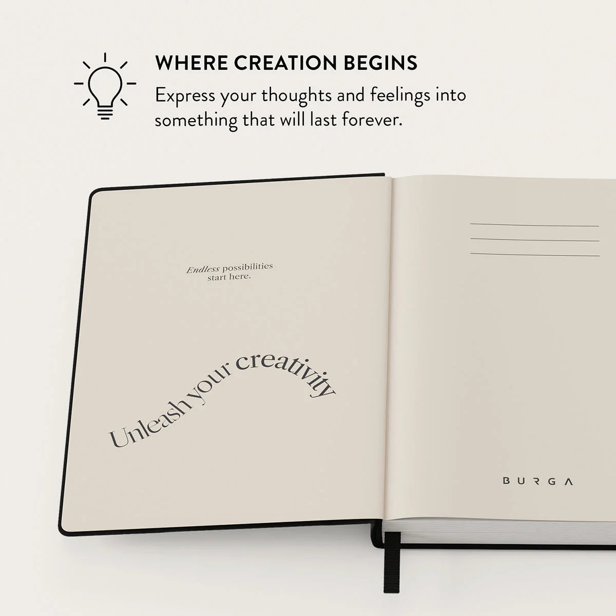 Burga Notebook | Lined