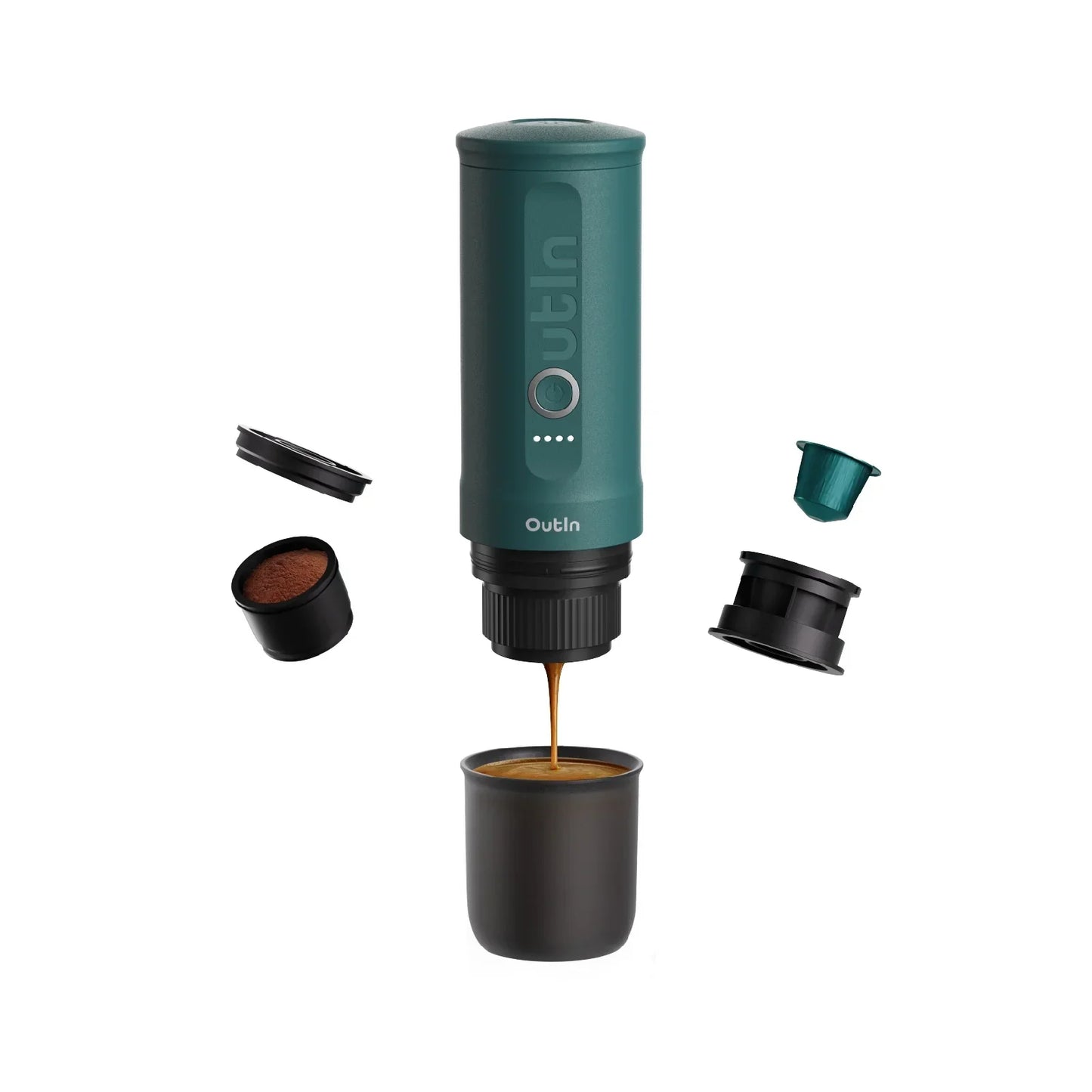 Outin Portable Coffee Machine - Teal