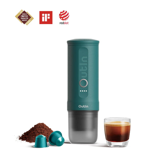 Outin Portable Coffee Machine - Teal