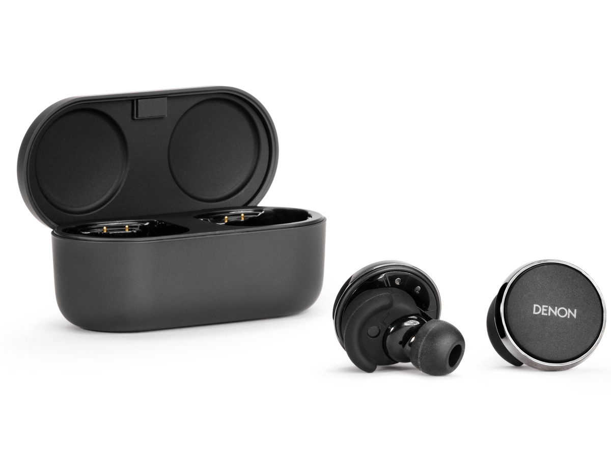 Denon PerL Wireless Pro Earbuds - Black