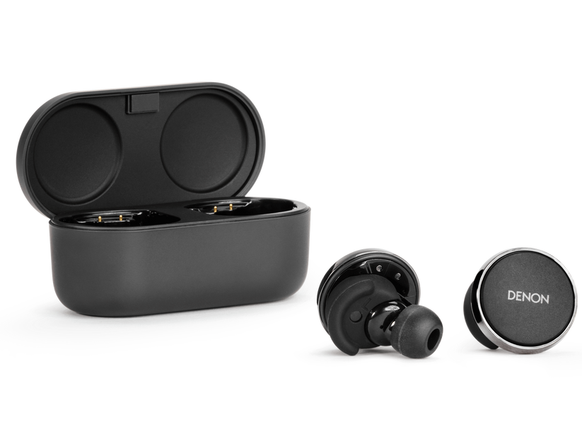 Denon PerL Wireless Pro Earbuds - Black