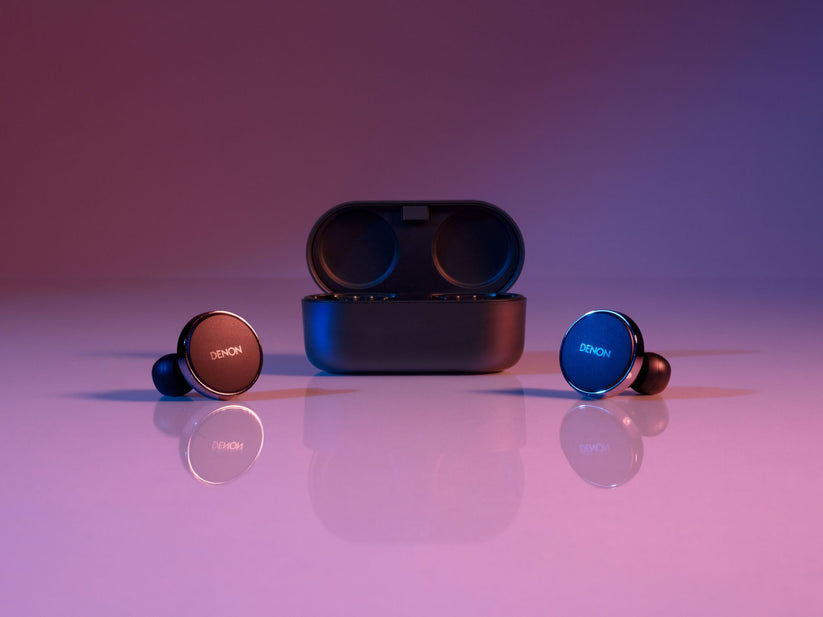 Denon PerL Wireless Pro Earbuds - Black