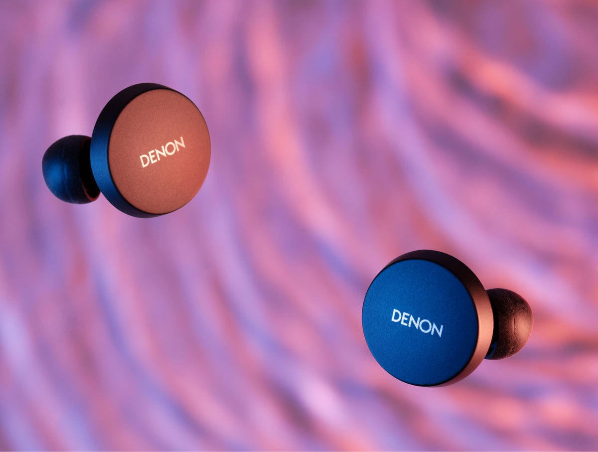 Denon PerL Wireless Earbuds - Black