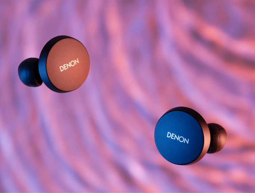 Denon PerL Wireless Earbuds - Black