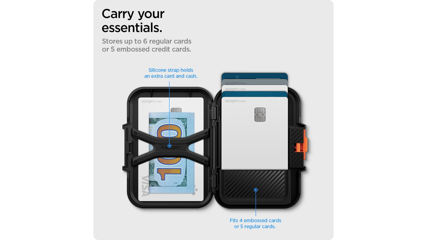 Spigen iPhone Lock Fit Wallet with MagSafe