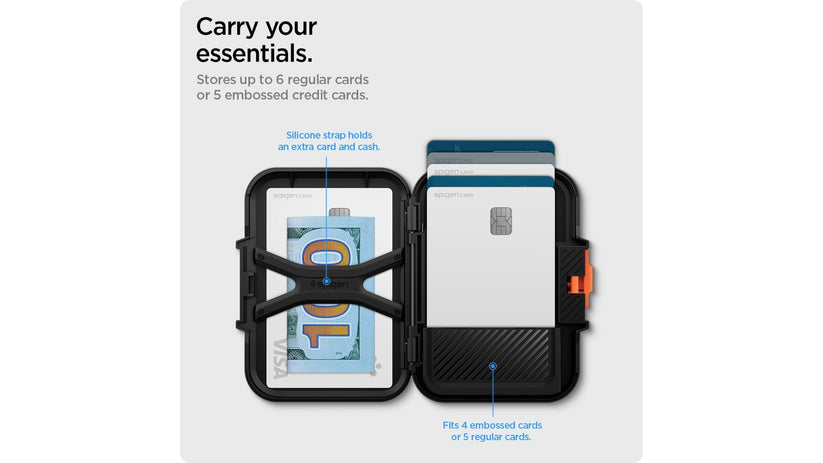 Spigen iPhone Lock Fit Wallet with MagSafe