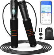 Renpho Smart Jump Rope - Black