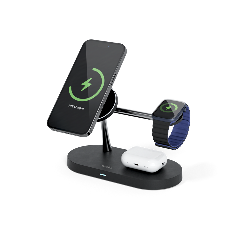 Spello 3in1 Magnetic Wireless Charging Stand