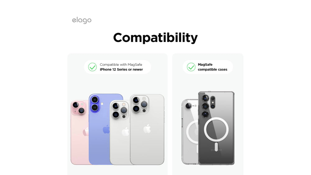 ELAGO Magsafe Suction Cup Mount