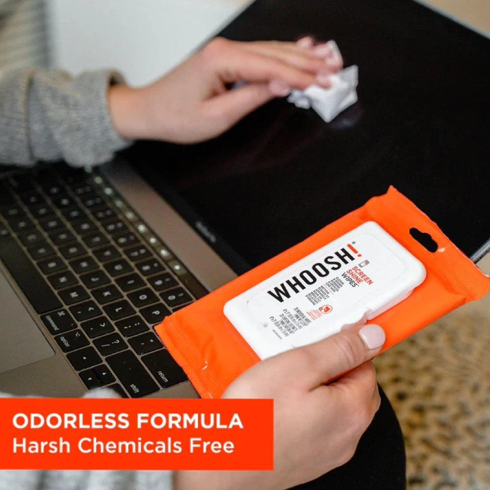 Whoosh Screen Shine Wipes (20 Pack)