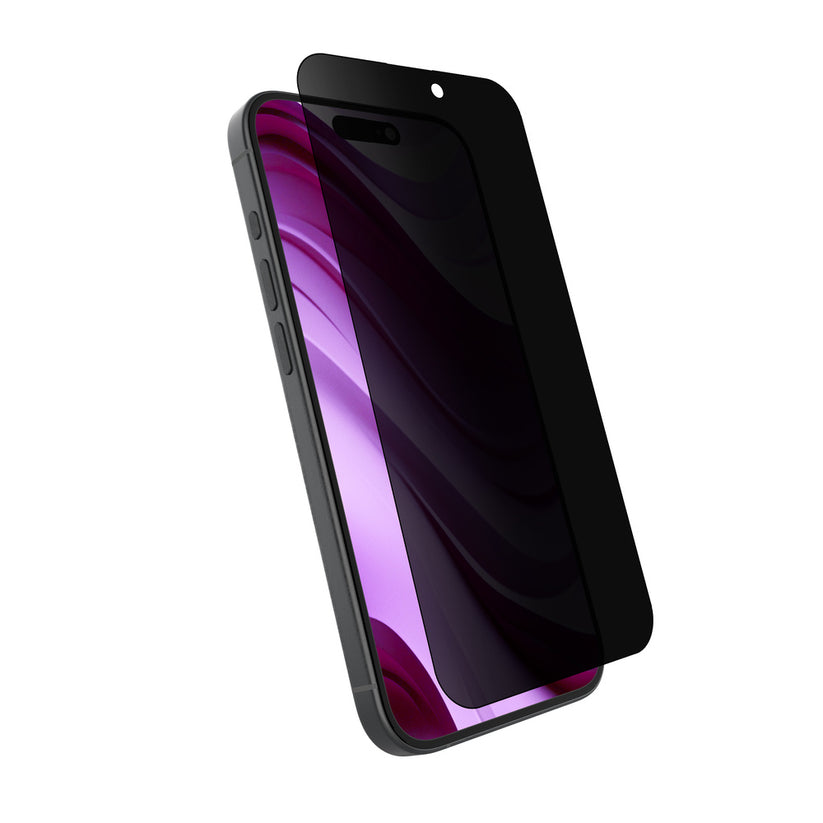 JCPal Preserver Privacy Glass Screen Protector for iPhone 16 Series