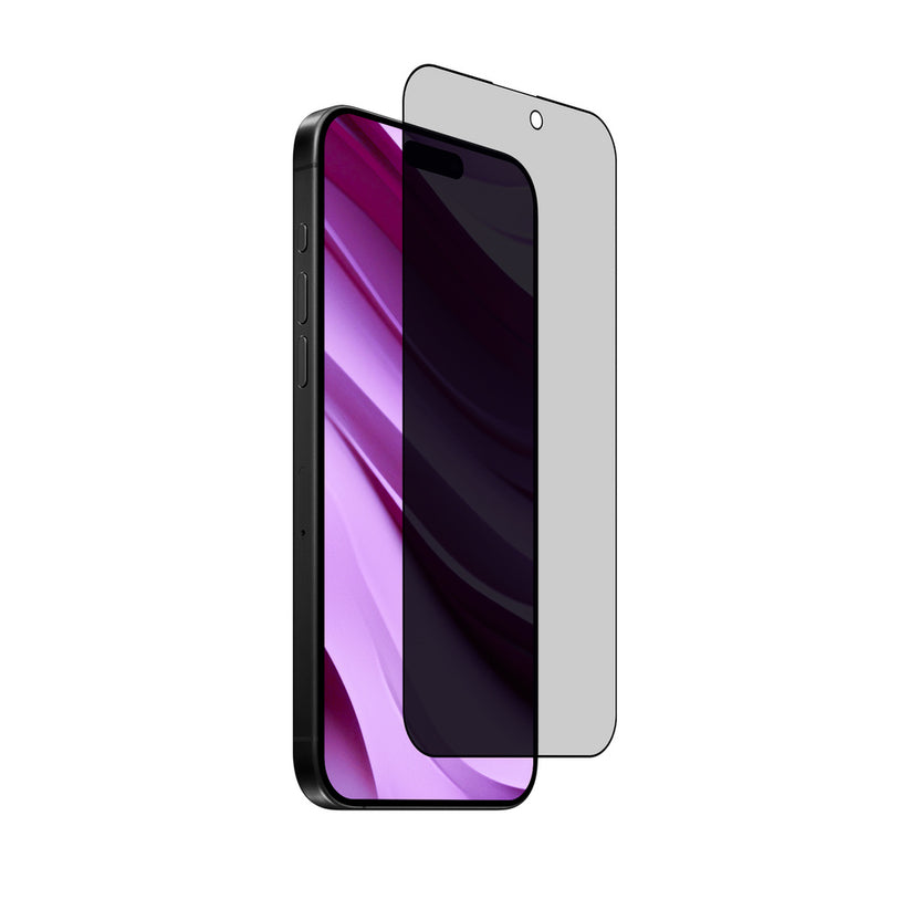 JCPal Preserver Privacy Glass Screen Protector for iPhone 16 Series