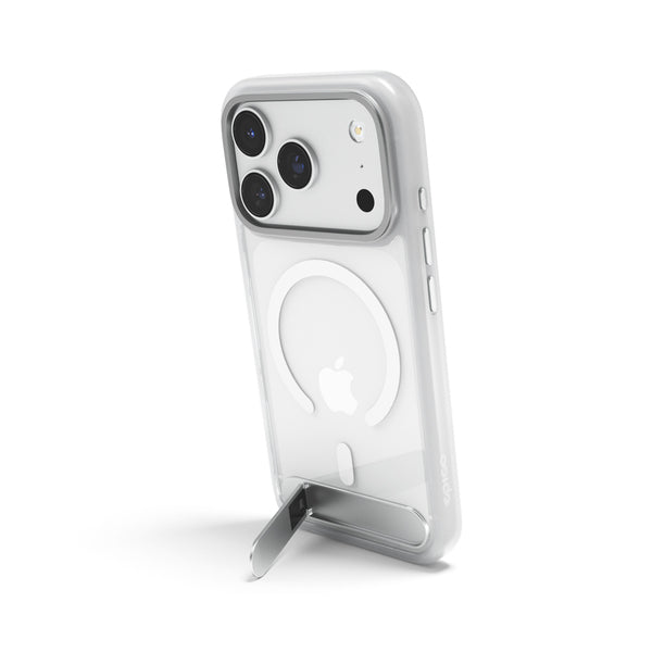 Epico HeroStand Pro Mag+ Case 18 Pro Max foldable stand - transparent matte