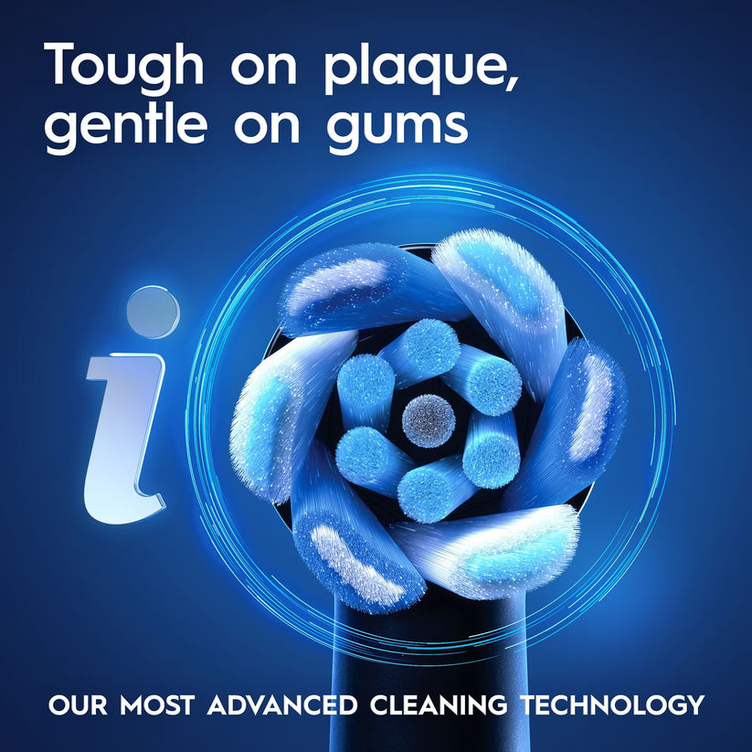 Oral-B iO Series 3 Magnetic Black Electric Toothbrush & Travel