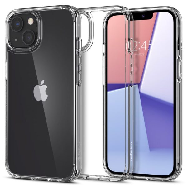 Spigen Crystal Hybrid Clear Case for iPhone 13