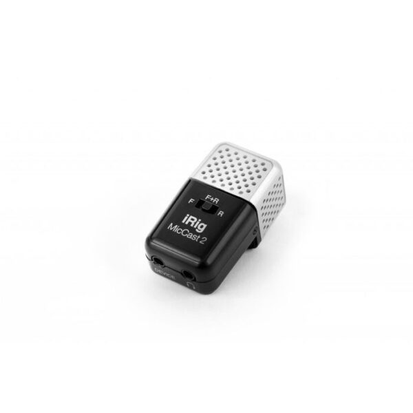 IK Multimedia iRig Mic Cast 2 ultra-compact analog microphone for iOS/Android