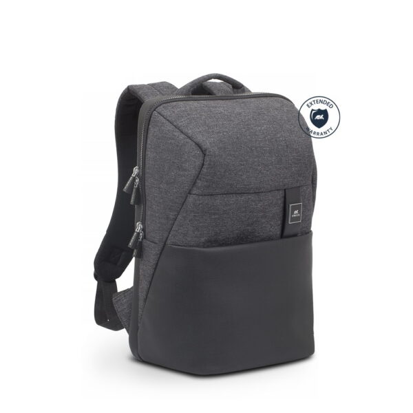 RIVACASE 8861 Black Mélange MacBook Pro 16 and Ultrabook Backpack 15.6"
