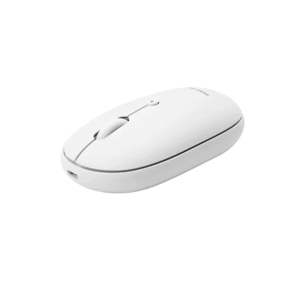 Macally Rechargeable Bluetooth Optical Mouse in White