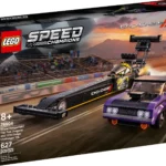 LEGO Mopar Dodge//SRT Top Fuel Dragster and 1970 Dodge Challenger T/A